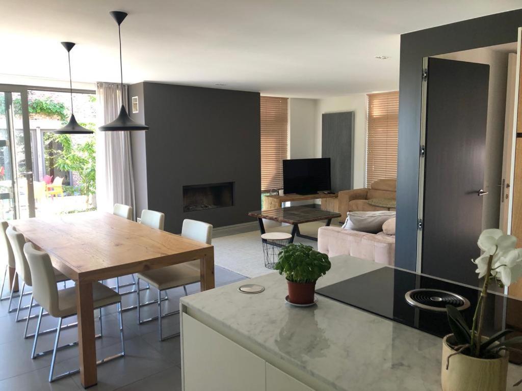 Landelijke Villa Met Zwembad En Gezellige Openhaard Zemst 外观 照片